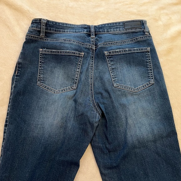 Buffalo David Bitton Misha Jeans Size 6 x 28 Dark Wash Straight Leg Excellent - Picture 6 of 7